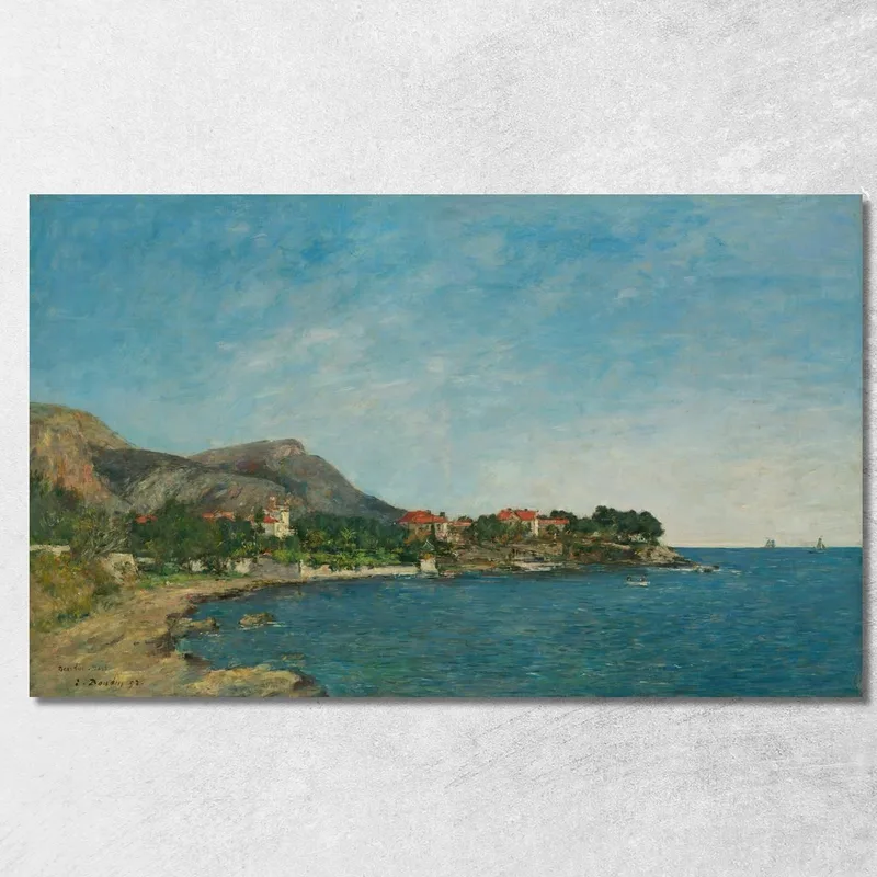 Beaulieu, La Baia Delle Formiche Eugène Boudin quadro stampa su tela