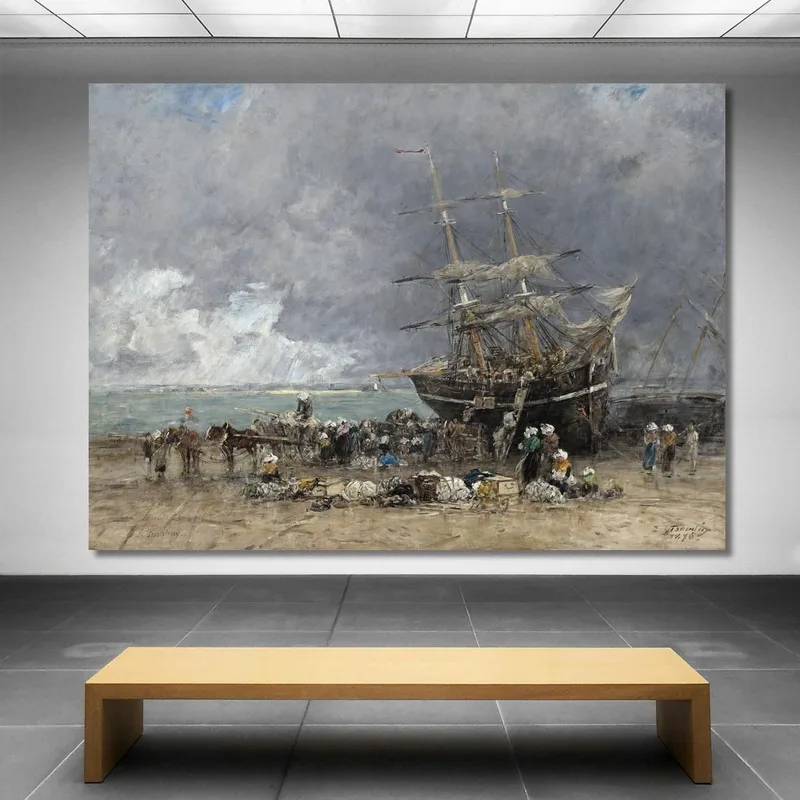 Rückkehr Des Terre-Neuvier Eugène Boudin
