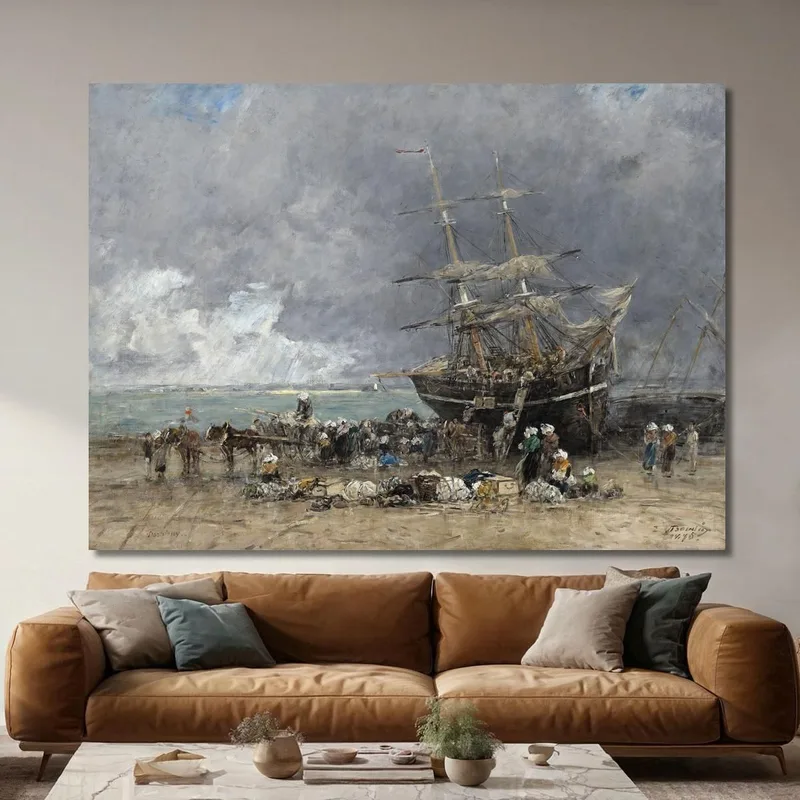 Rückkehr Des Terre-Neuvier Eugène Boudin