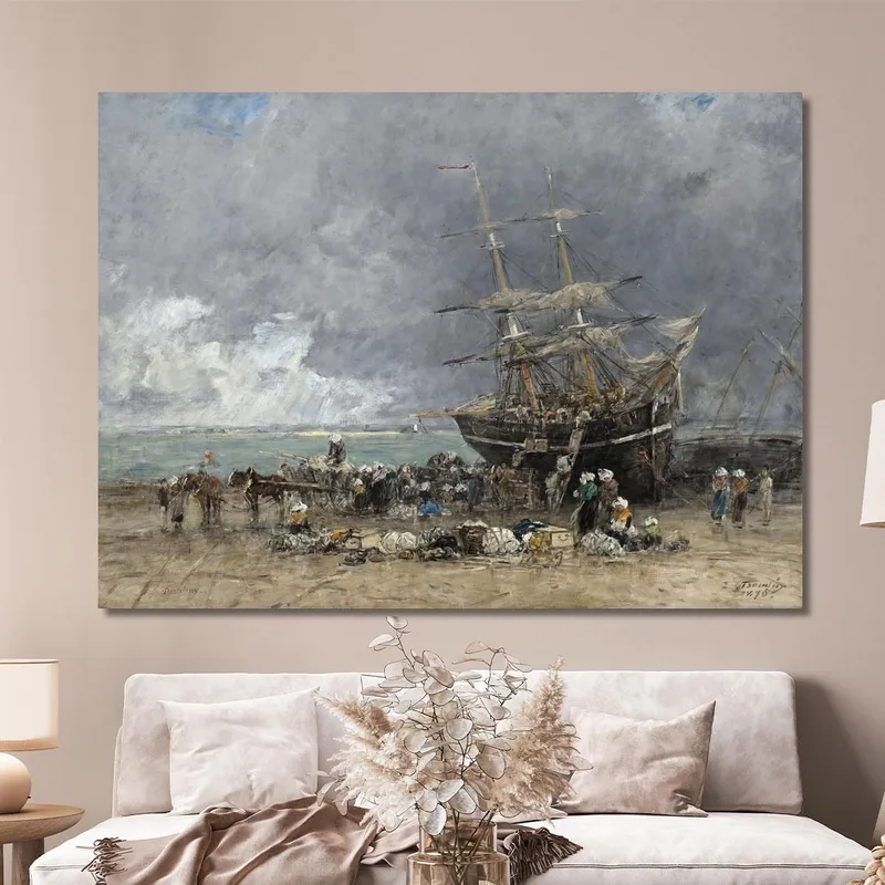 Rückkehr Des Terre-Neuvier Eugène Boudin