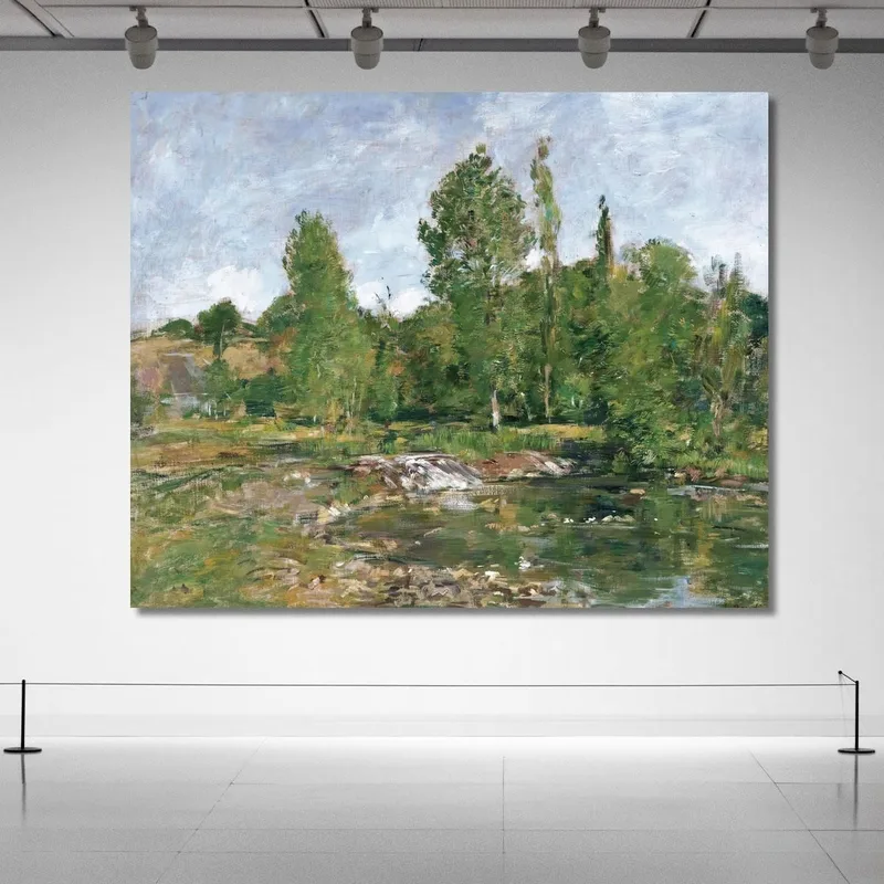 Saint-Céneri El Estanque Eugène Boudin
