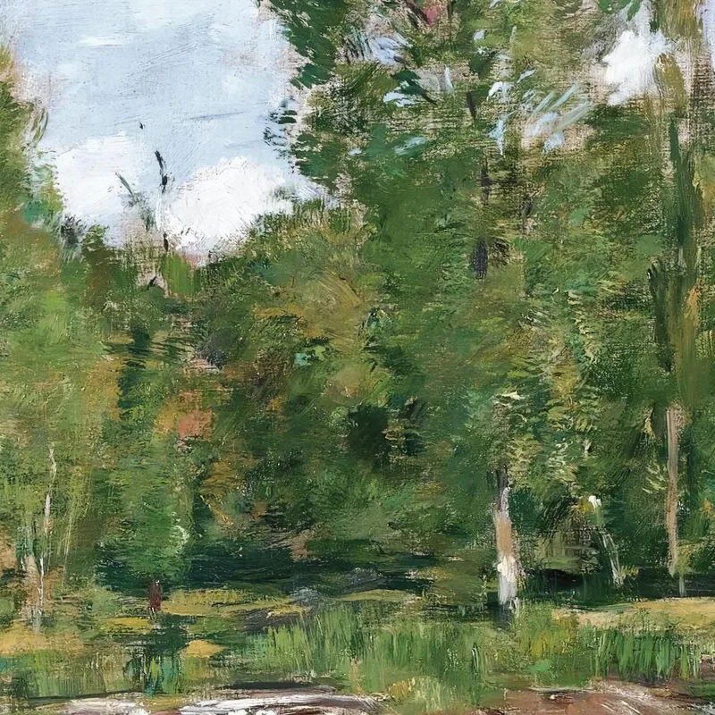 Saint-Céneri El Estanque Eugène Boudin