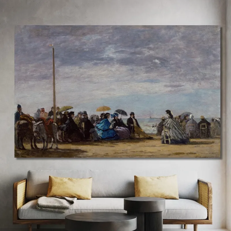 La Playa 2 Eugène Boudin
