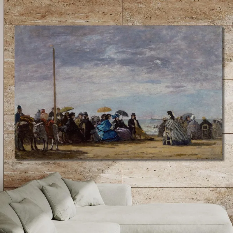 La Playa 2 Eugène Boudin