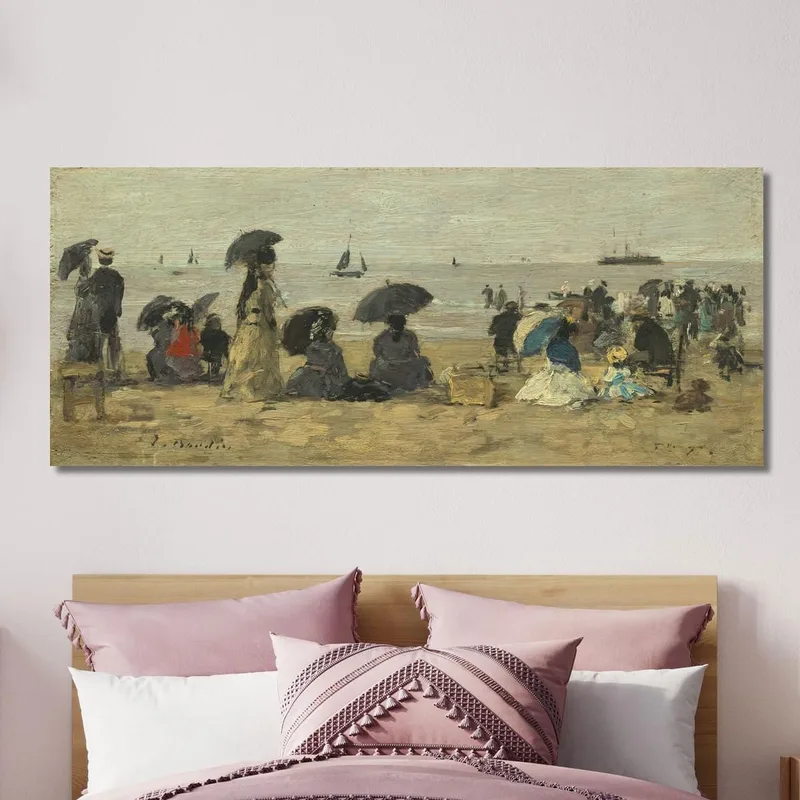 La Plage Eugène Boudin