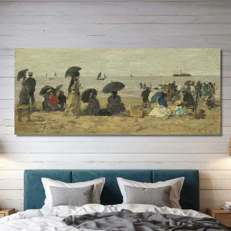 La Plage Eugène Boudin