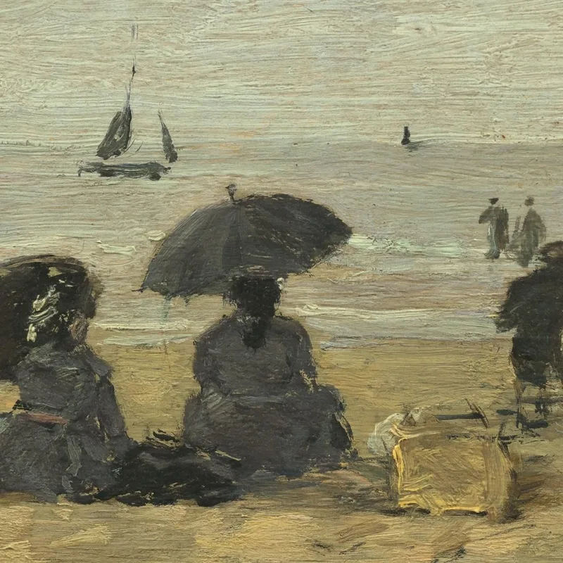 La Plage Eugène Boudin