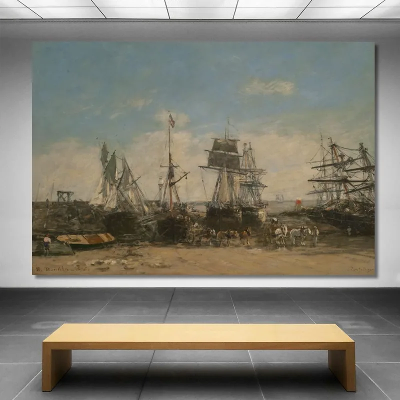 La Riva Di Portrieux - Costa Nord Eugène Boudin