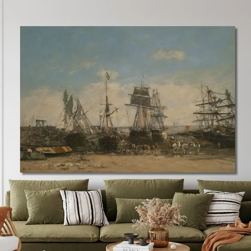 La Riva Di Portrieux - Costa Nord Eugène Boudin