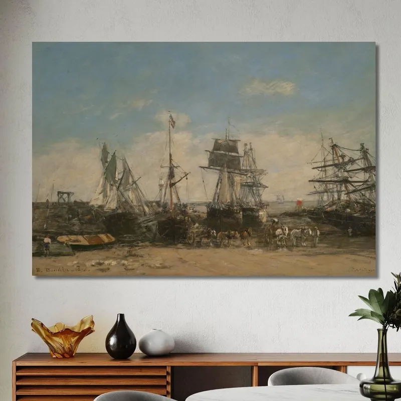 La Riva Di Portrieux - Costa Nord Eugène Boudin