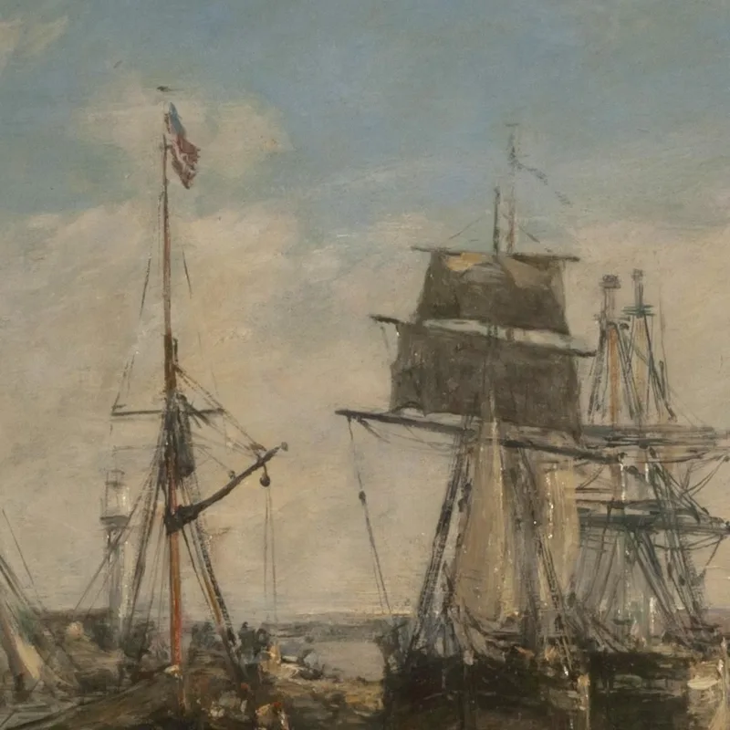 La Riva Di Portrieux - Costa Nord Eugène Boudin