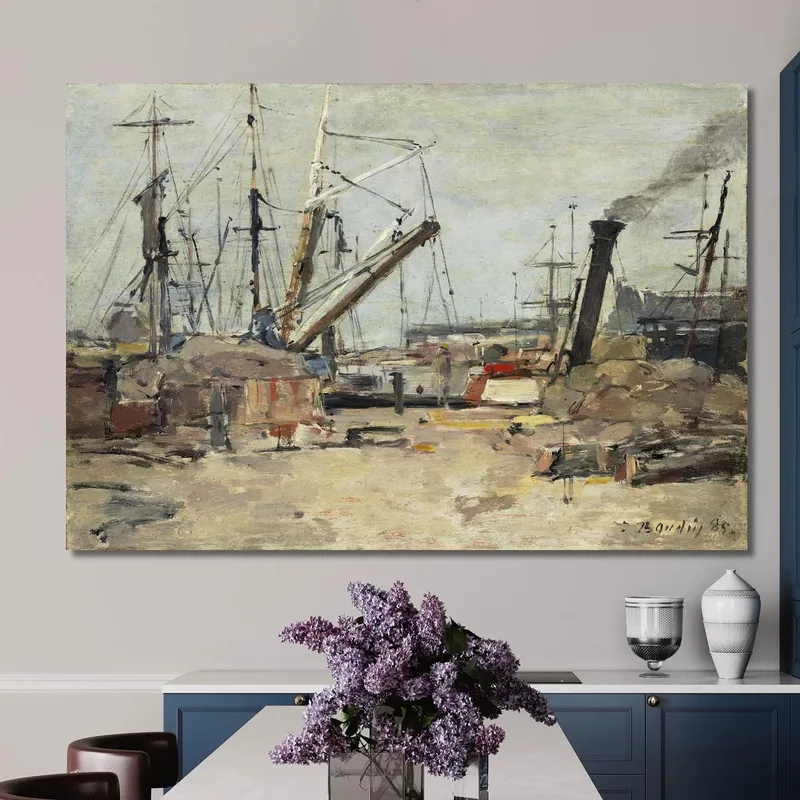 I Pescherecci Eugène Boudin