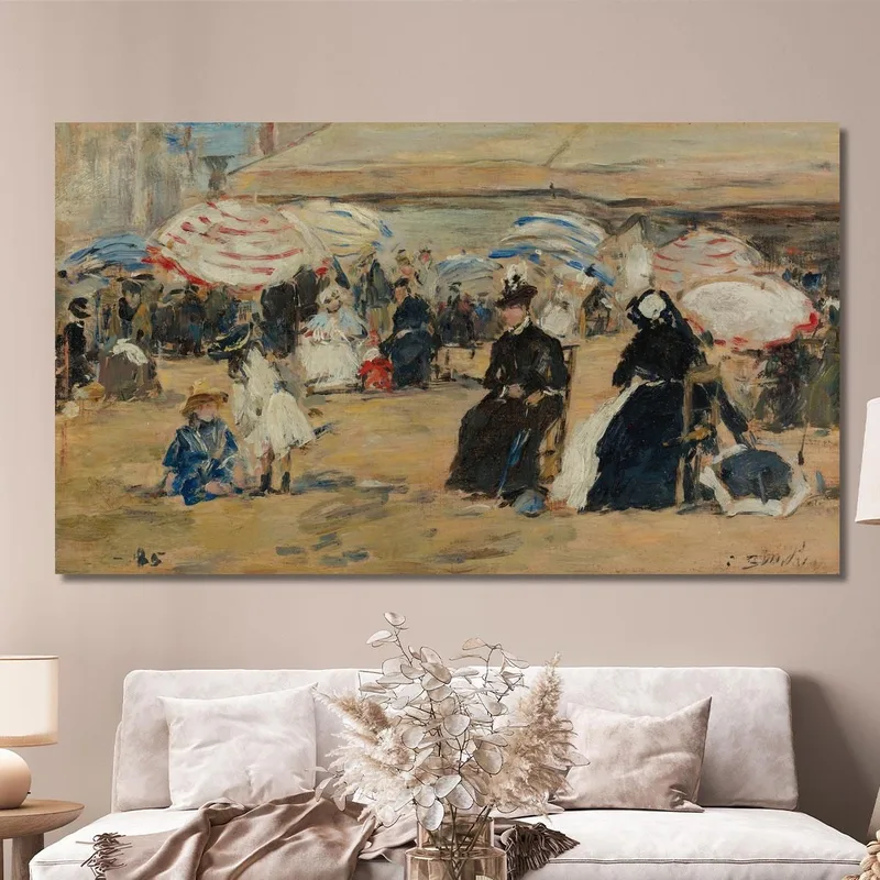 Trouville La Nodriza Eugène Boudin