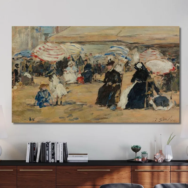 Trouville La Nodriza Eugène Boudin