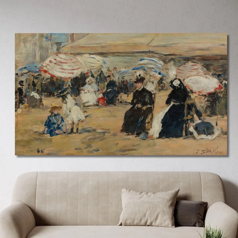 Trouville La Nodriza Eugène Boudin