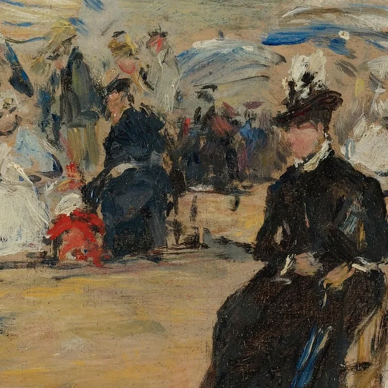 Trouville La Nodriza Eugène Boudin