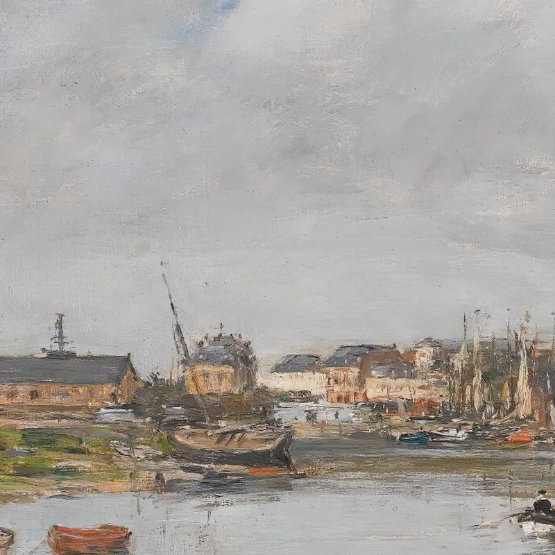 Trouville Le Port Eugène Boudin