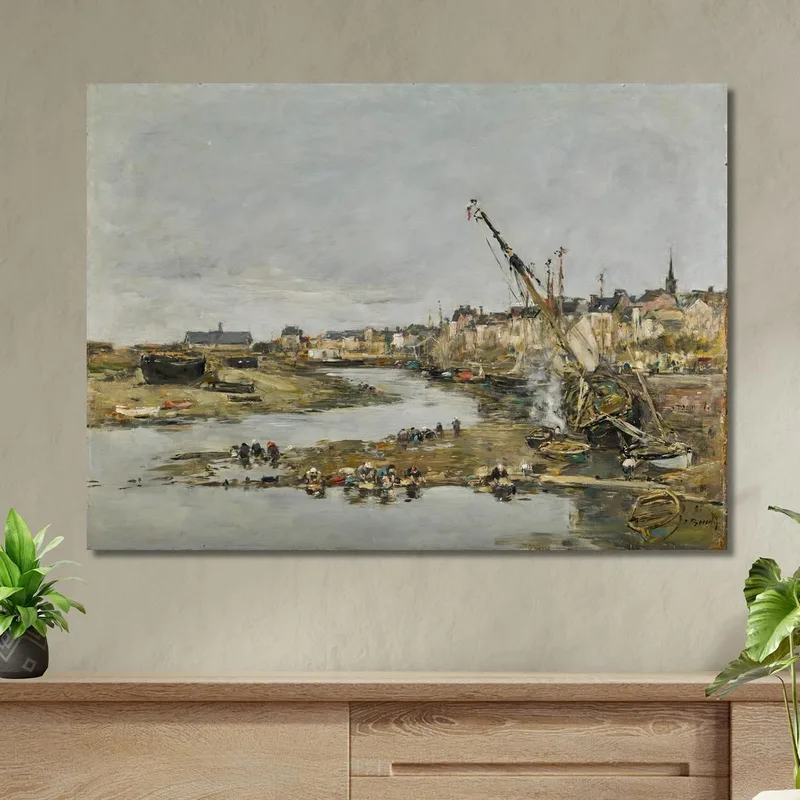 Trouville. El Puerto Eugène Boudin