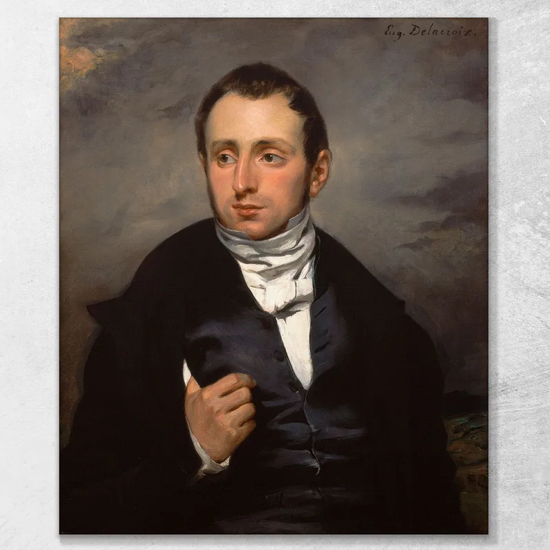 Un Ritratto Del Dott. François-Marie Desmaisons Eugène Delacroix