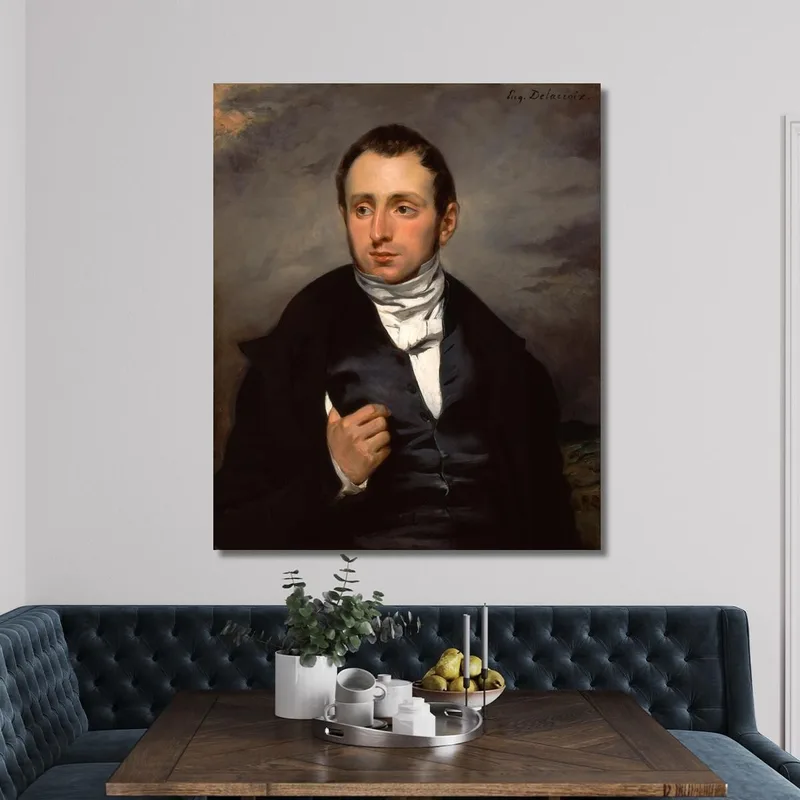 Un Ritratto Del Dott. François-Marie Desmaisons Eugène Delacroix