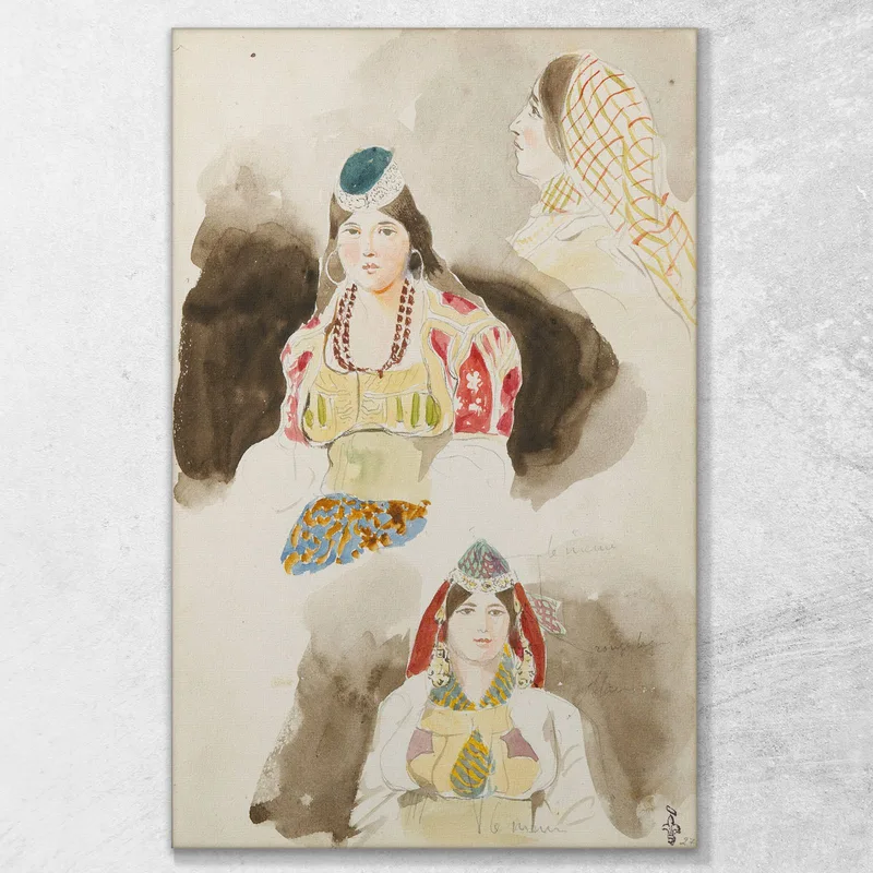Album Di Viaggio In Marocco Eugène Delacroix