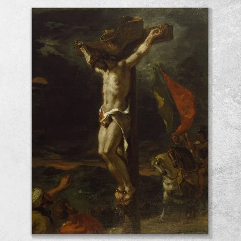 Cristo Sulla Croce Eugène Delacroix