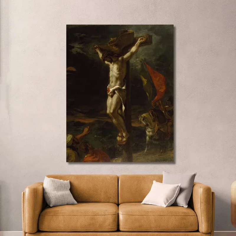 Cristo Sulla Croce Eugène Delacroix