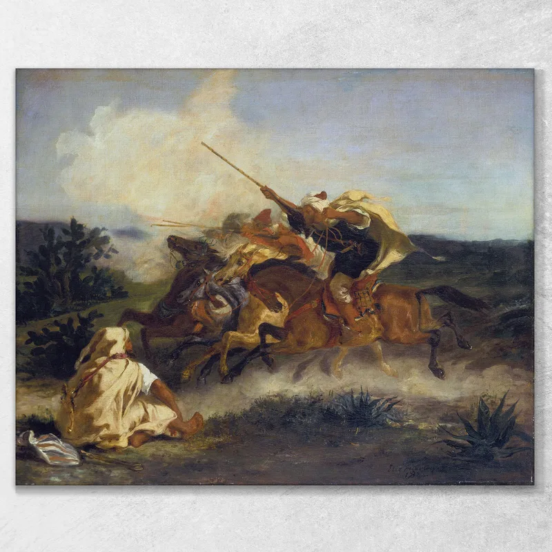 Fantasia Arabe Eugène Delacroix