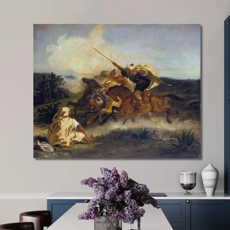 Fantasia Arabe Eugène Delacroix