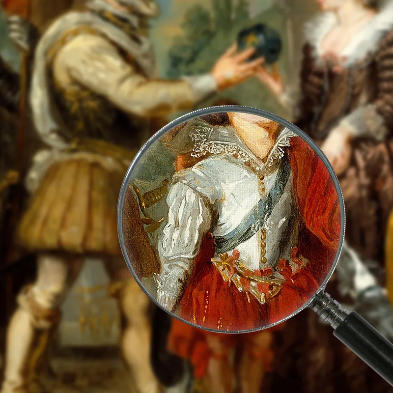 Enrico Iv Conferisce La Reggenza A Maria De' Medici Eugène Delacroix