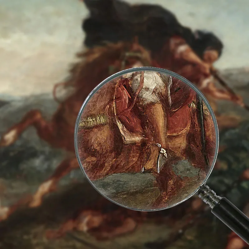 El Combate Eugène Delacroix