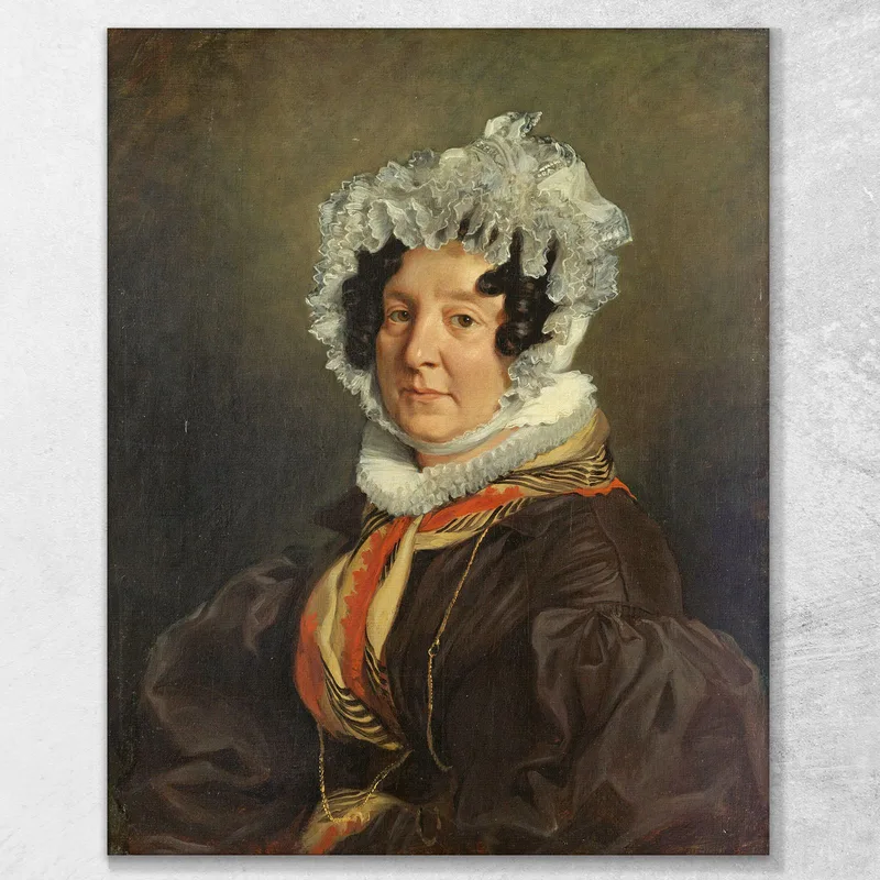 Madame Henri François Riesener Félicité Longrois Eugène Delacroix