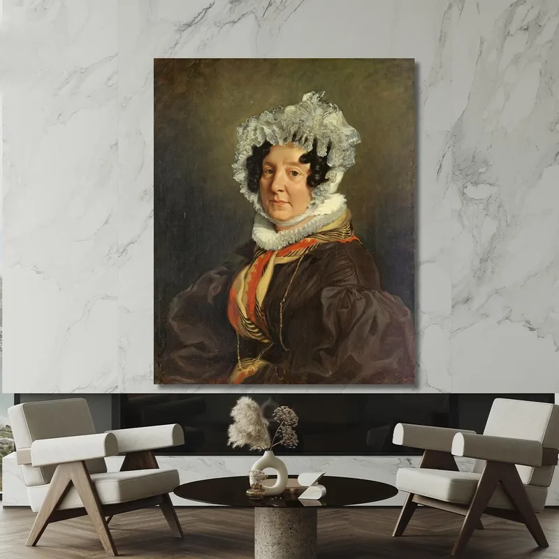 Madame Henri François Riesener Félicité Longrois Eugène Delacroix
