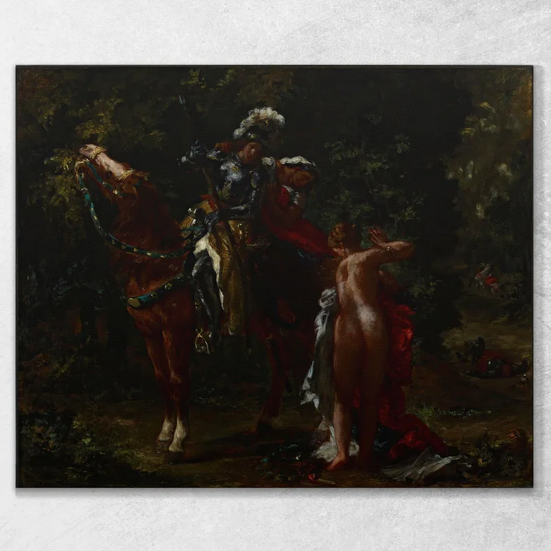 Marphise Eugène Delacroix