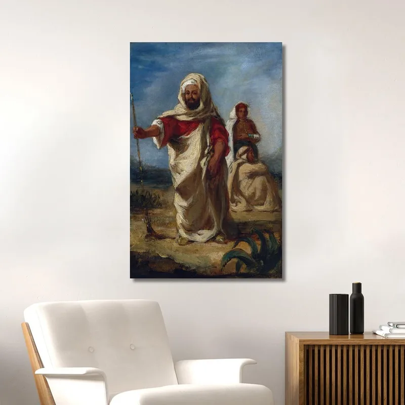Cacique Marroquí Eugène Delacroix