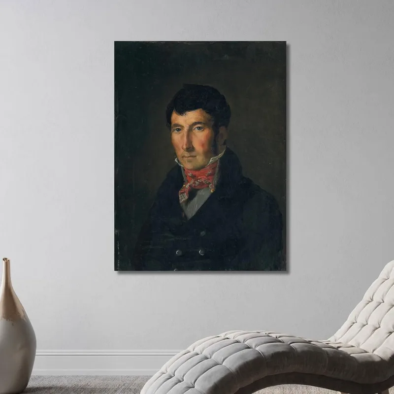 Retrato De Fougerat Eugène Delacroix
