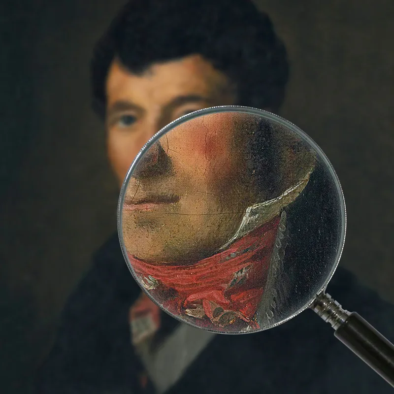 Retrato De Fougerat Eugène Delacroix