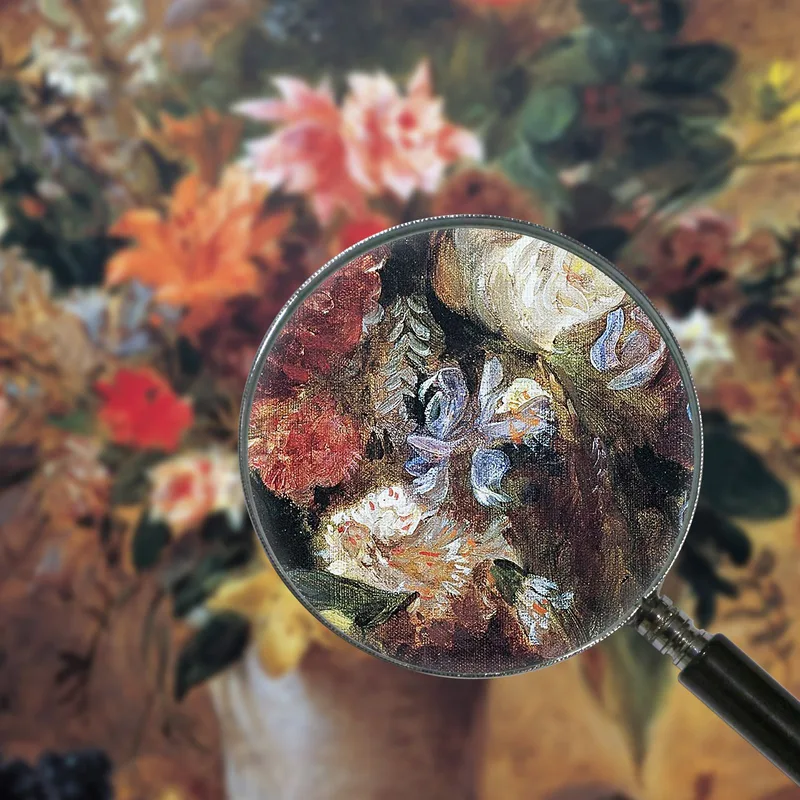 Naturaleza Muerta Con Flores Eugène Delacroix