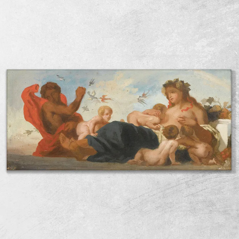 Estudio Para L Agricultura Eugène Delacroix