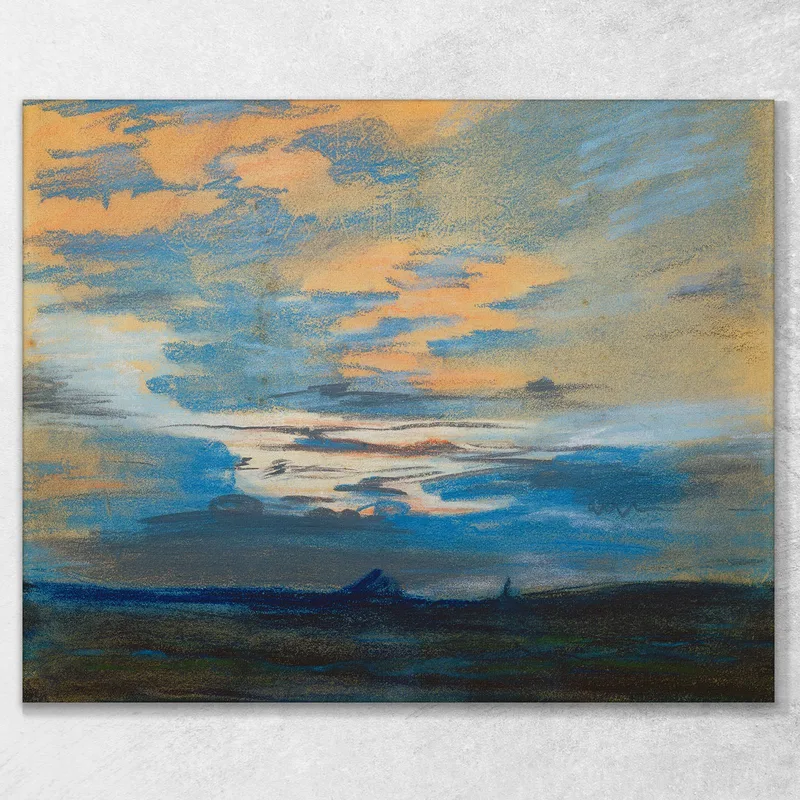 Tramonto 2 Eugène Delacroix