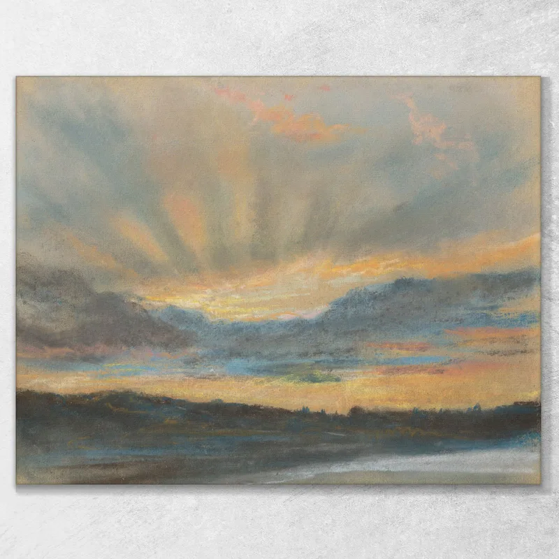 Tramonto Eugène Delacroix