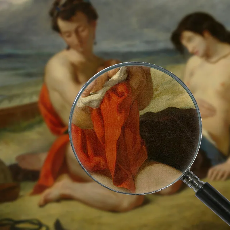 Los Natchez Eugène Delacroix