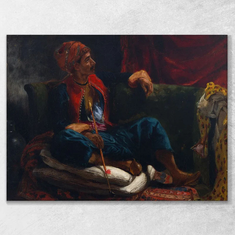 Le Fumeur Eugène Delacroix