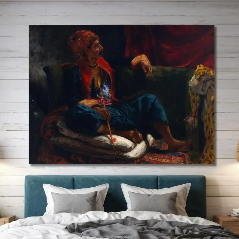 Le Fumeur Eugène Delacroix