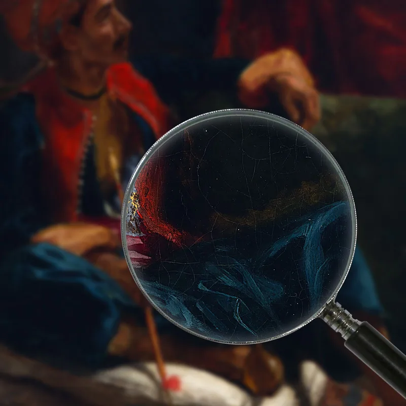 Le Fumeur Eugène Delacroix