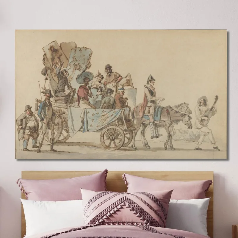 Troupe De Théâtre Sur La Route Eugène Delacroix