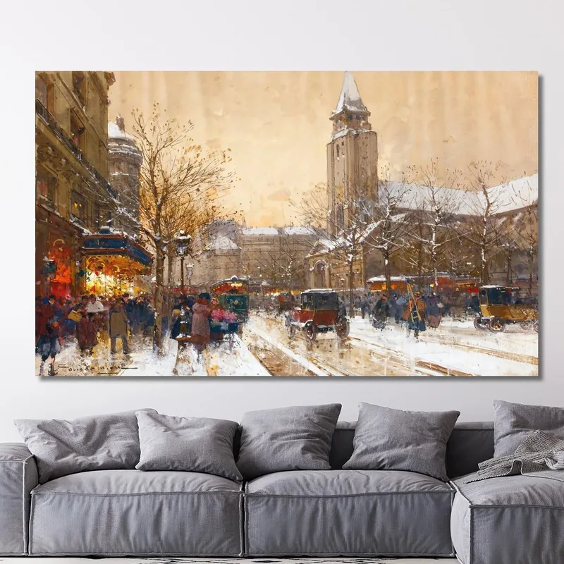 Boulevard Saint-Germain Paris Eugène Galien-Laloue
