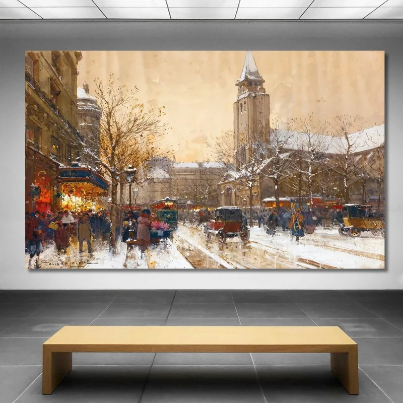 Boulevard Saint-Germain Paris Eugène Galien-Laloue