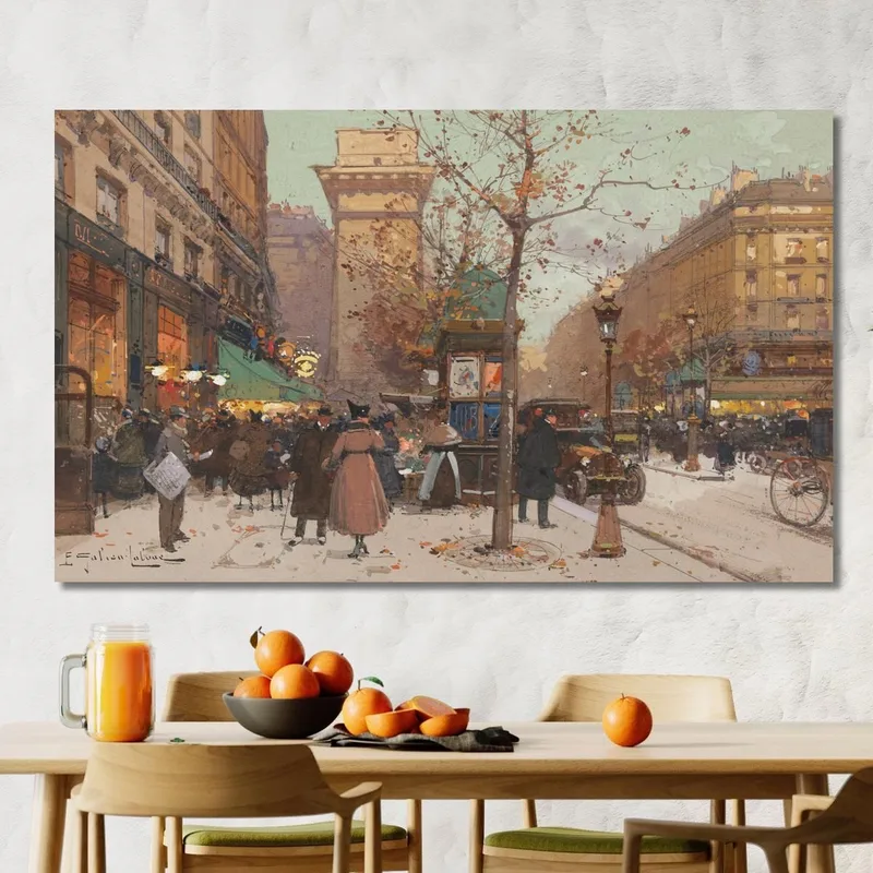 La Porte Saint Denis Eugène Galien-Laloue
