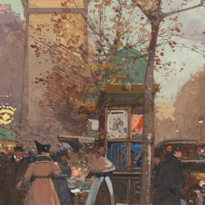 La Porte Saint Denis Eugène Galien-Laloue